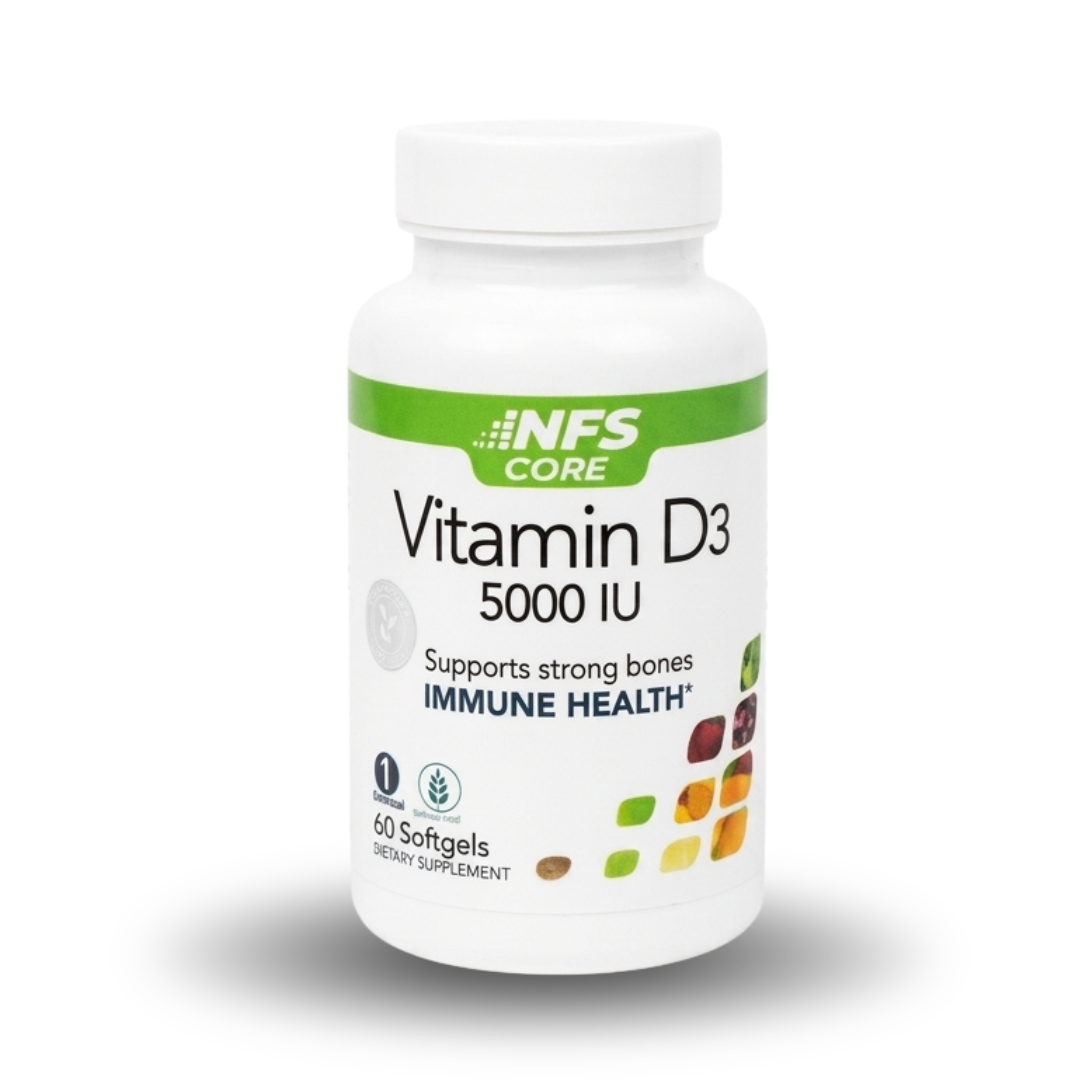 Vitamina D3 5000 IU - NFS Core