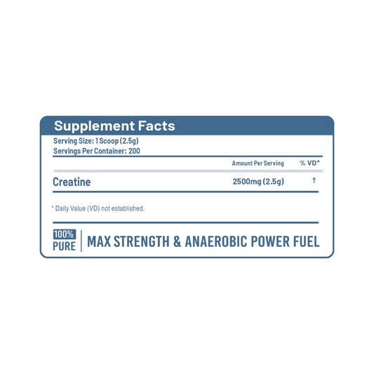 CREATINA MICRONIZADA UNIVERSE NUTRITION