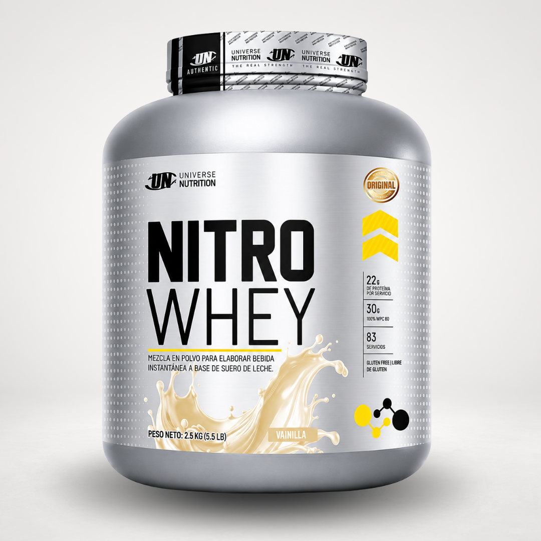NITRO WHEY 2.5 KG + CREATINA ADVANCED 150G + REGALOS
