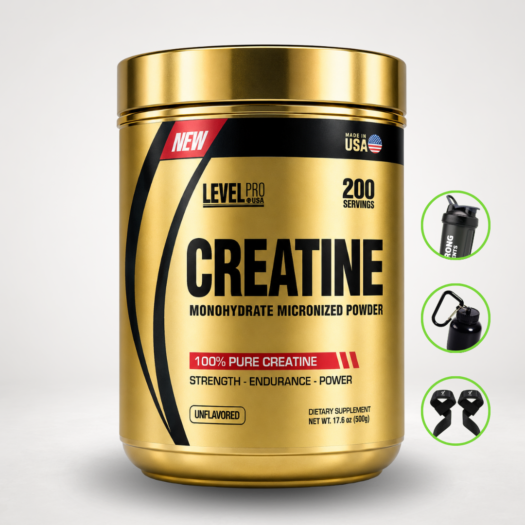CREATINA MICRONIZADA LEVEL PRO 500G