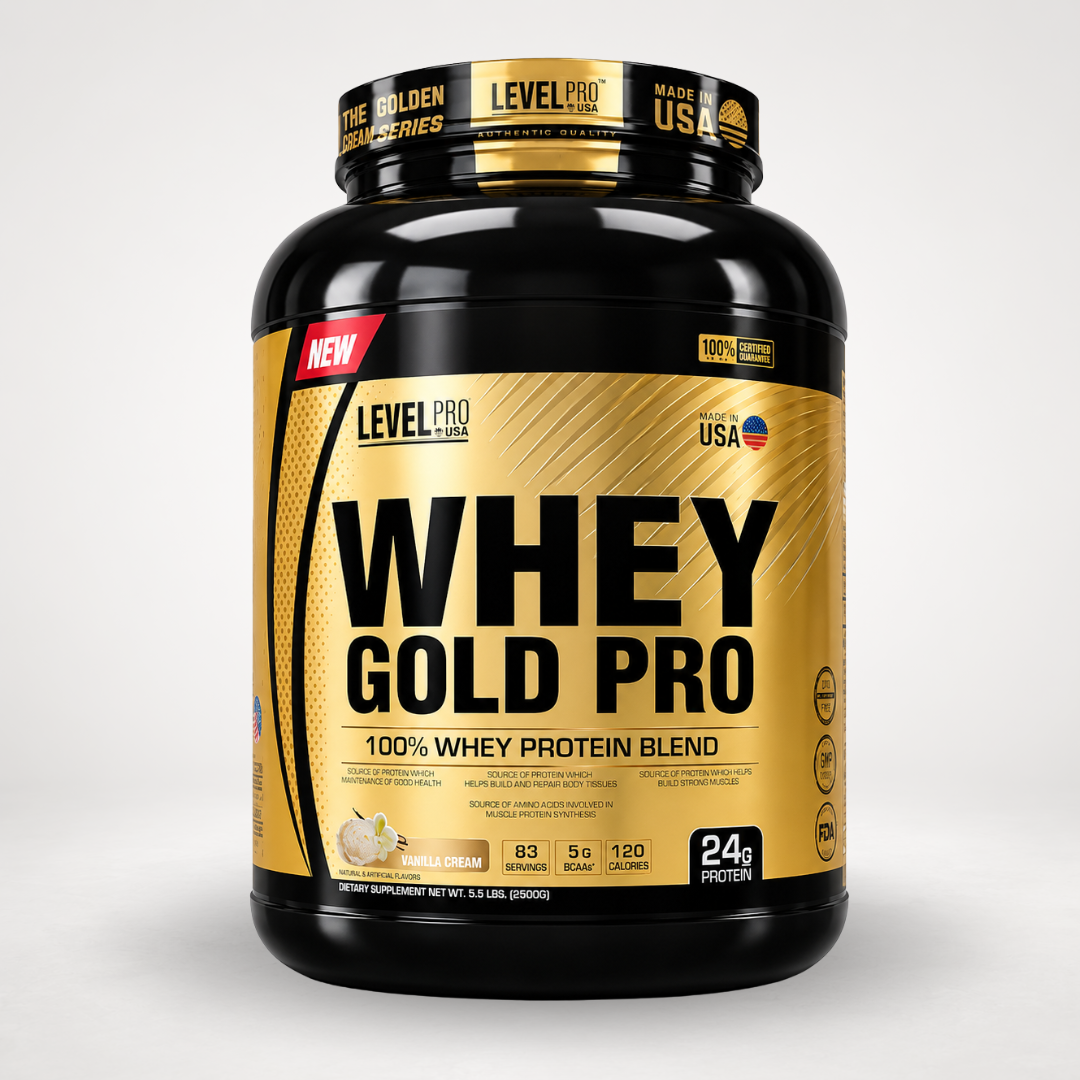 WHEY GOLD PRO 5.5 LBS + CREATINA ADVANCED 150G + REGALOS