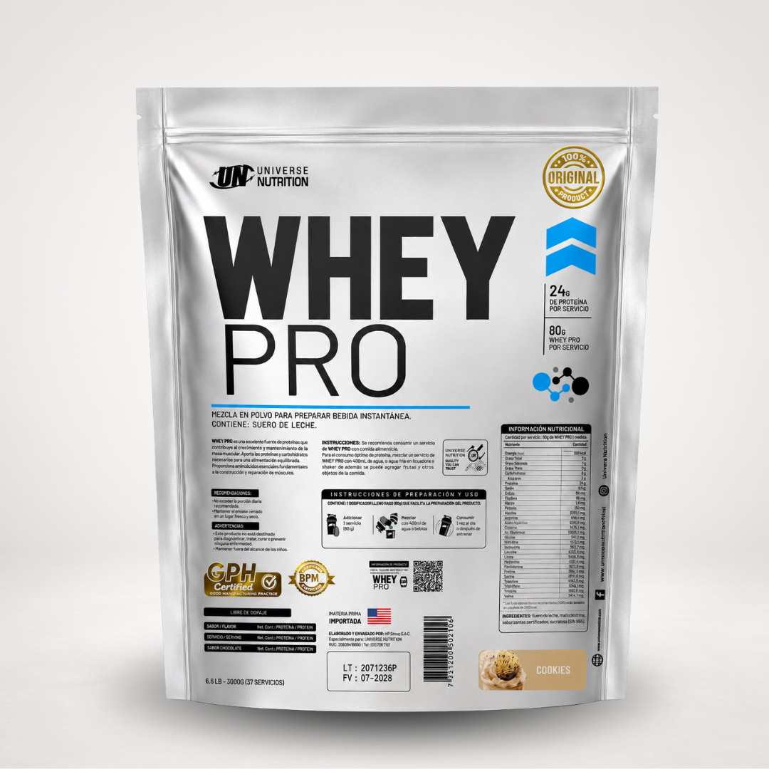 WHEY PRO 3KG + CREATINA ADVANCED 150G + REGALOS