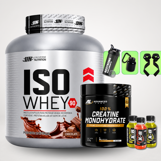ISO WHEY 2.5 KG + CREATINA ADVANCED 150G + REGALOS
