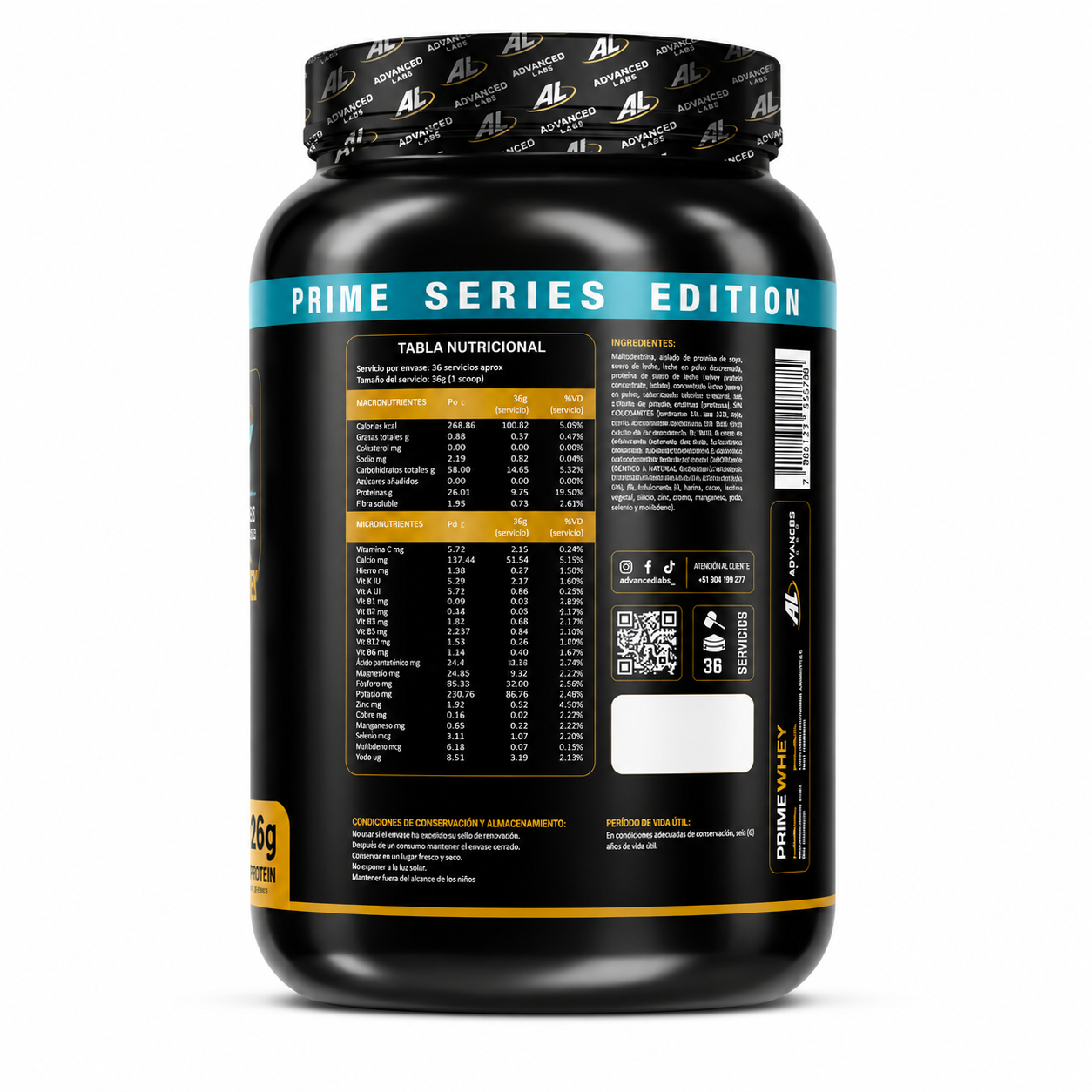 PRIME WHEY ADVANCED LABS