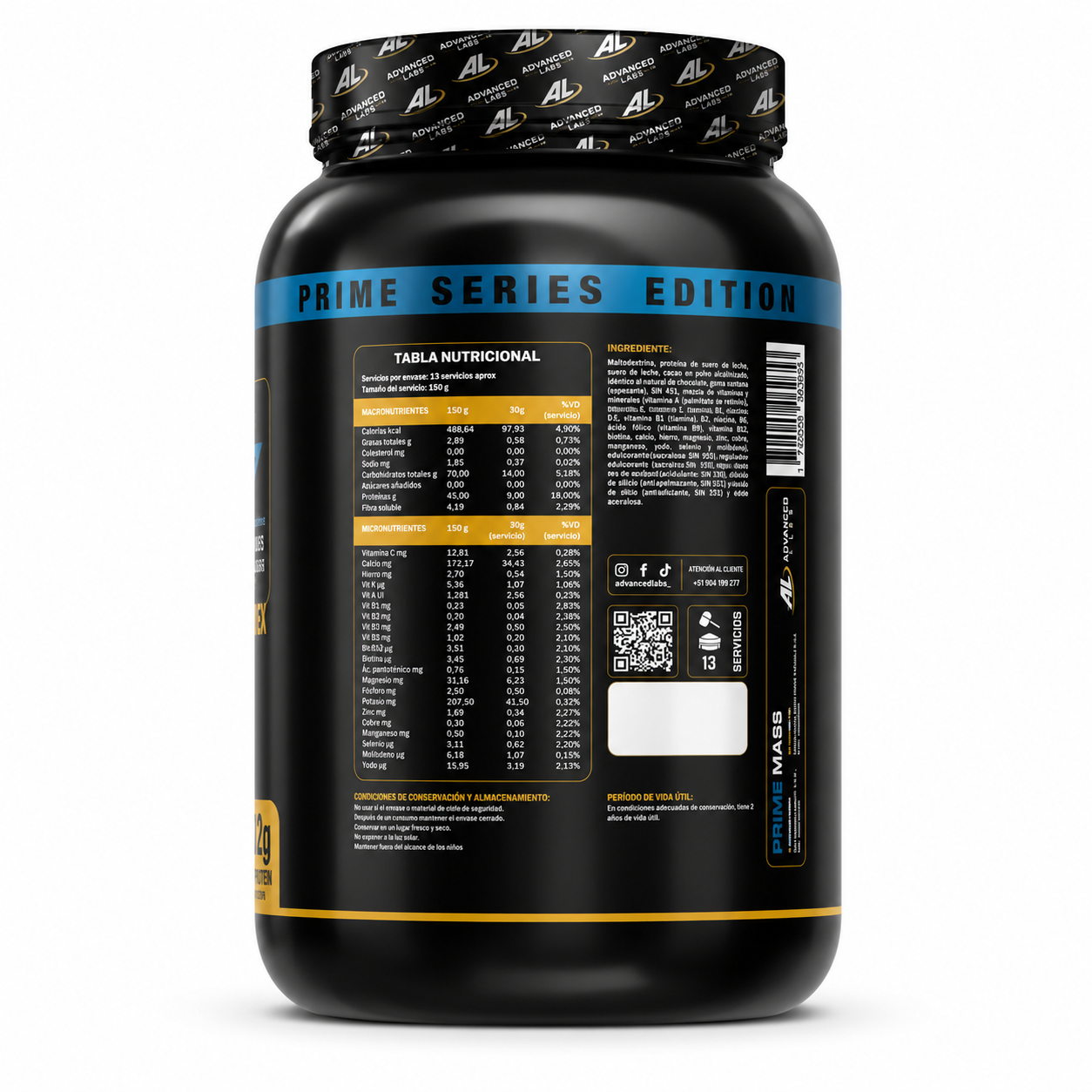 PRIME MASS ADVANCED LABS