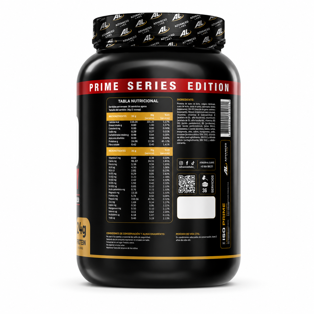 ISO PRIME WHEY ADVANCED LABS