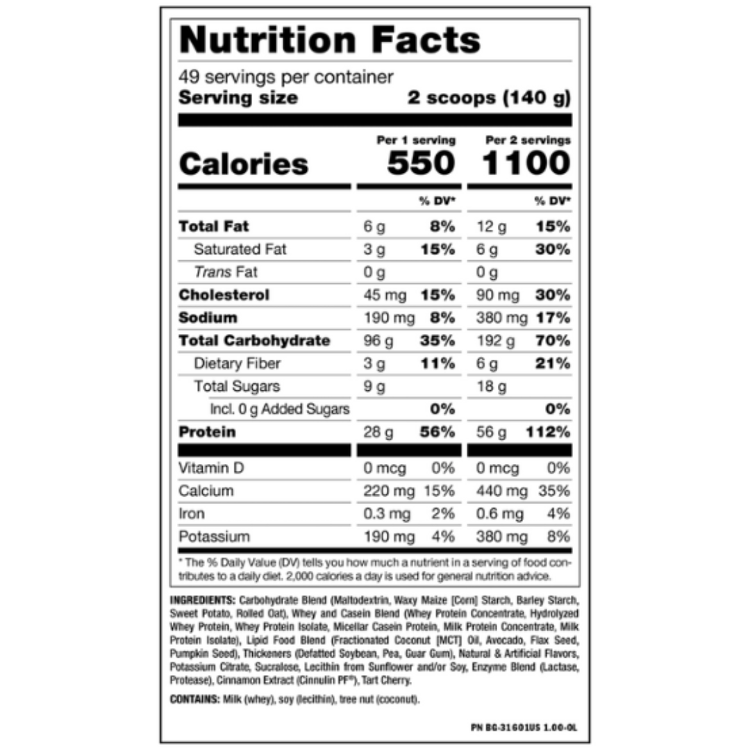 MUTANT MASS GAINER