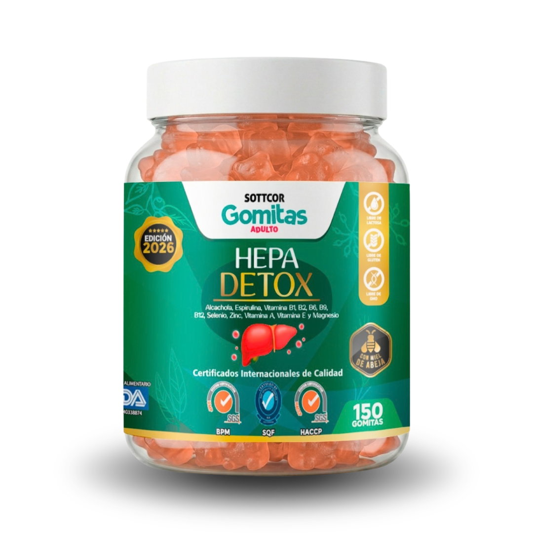 Hepadetox 150 gomitas - Sottcor labs