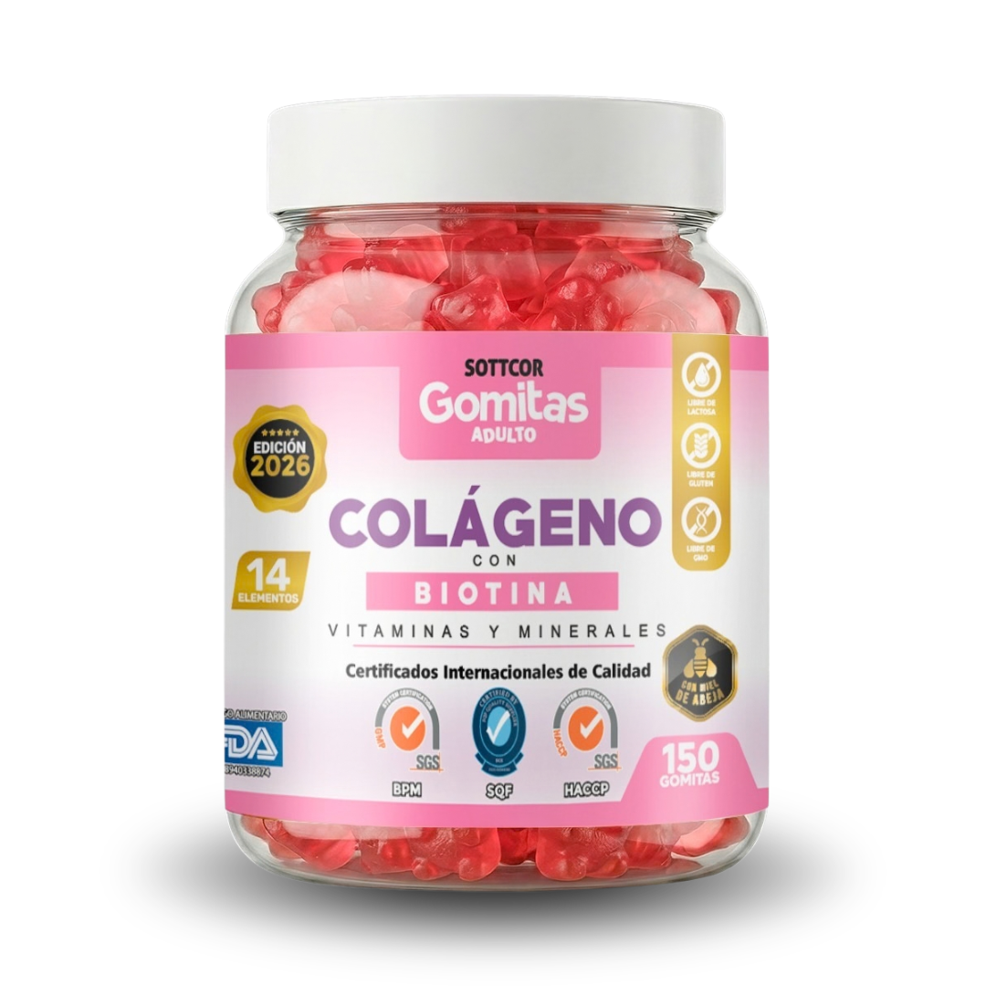Colágeno 150 gomitas - Sottcor labs