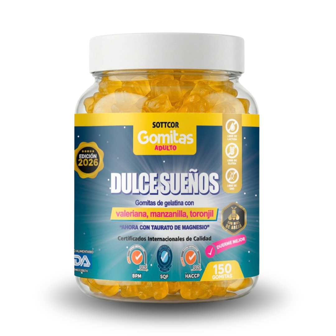 Dulce sueños 150 gomitas - Sottcor labs