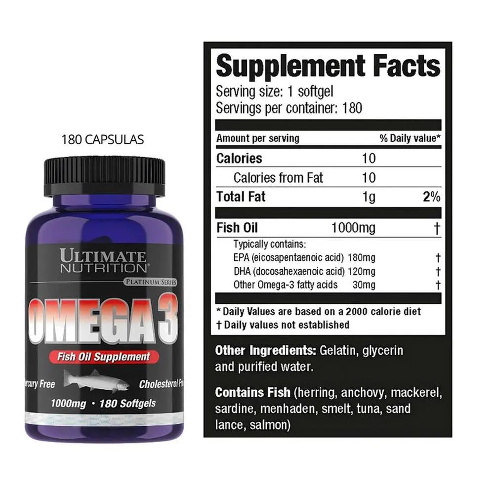 OMEGA 3 ULTIMATE NUTRITION