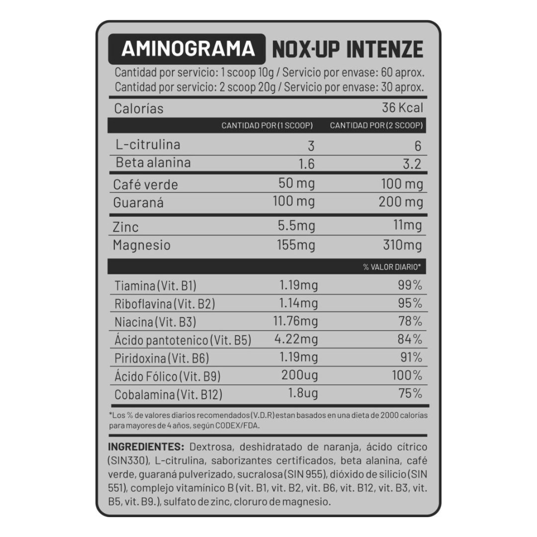 NOX-UP INTENZE